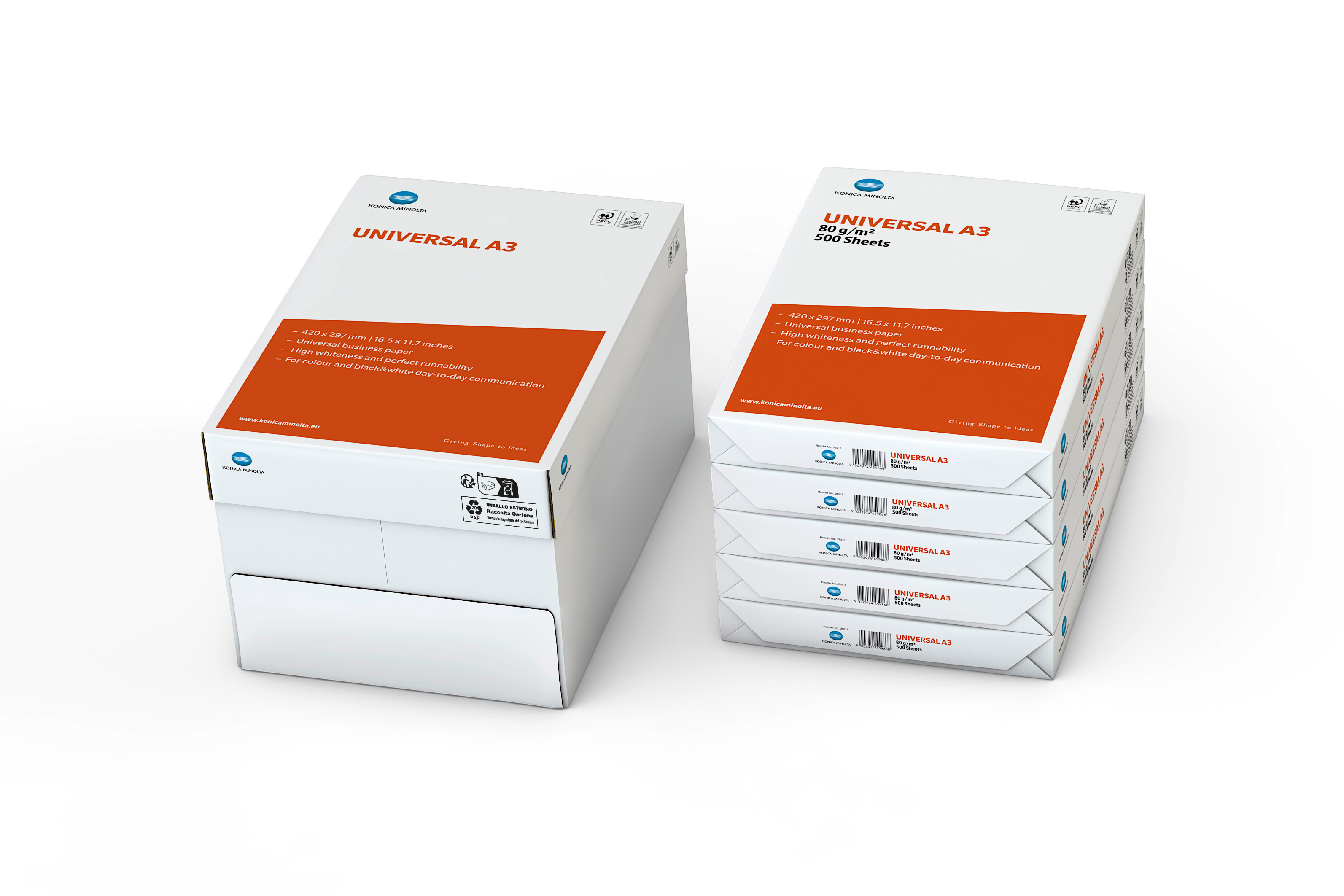 Universal A3 80g / 2.500 Blatt