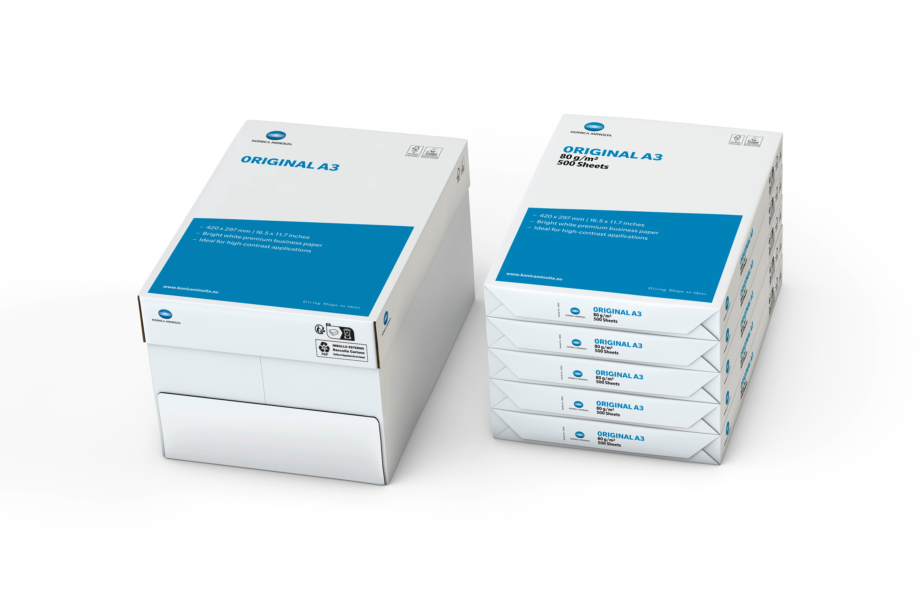 Original A3 80g / 2.500 Blatt