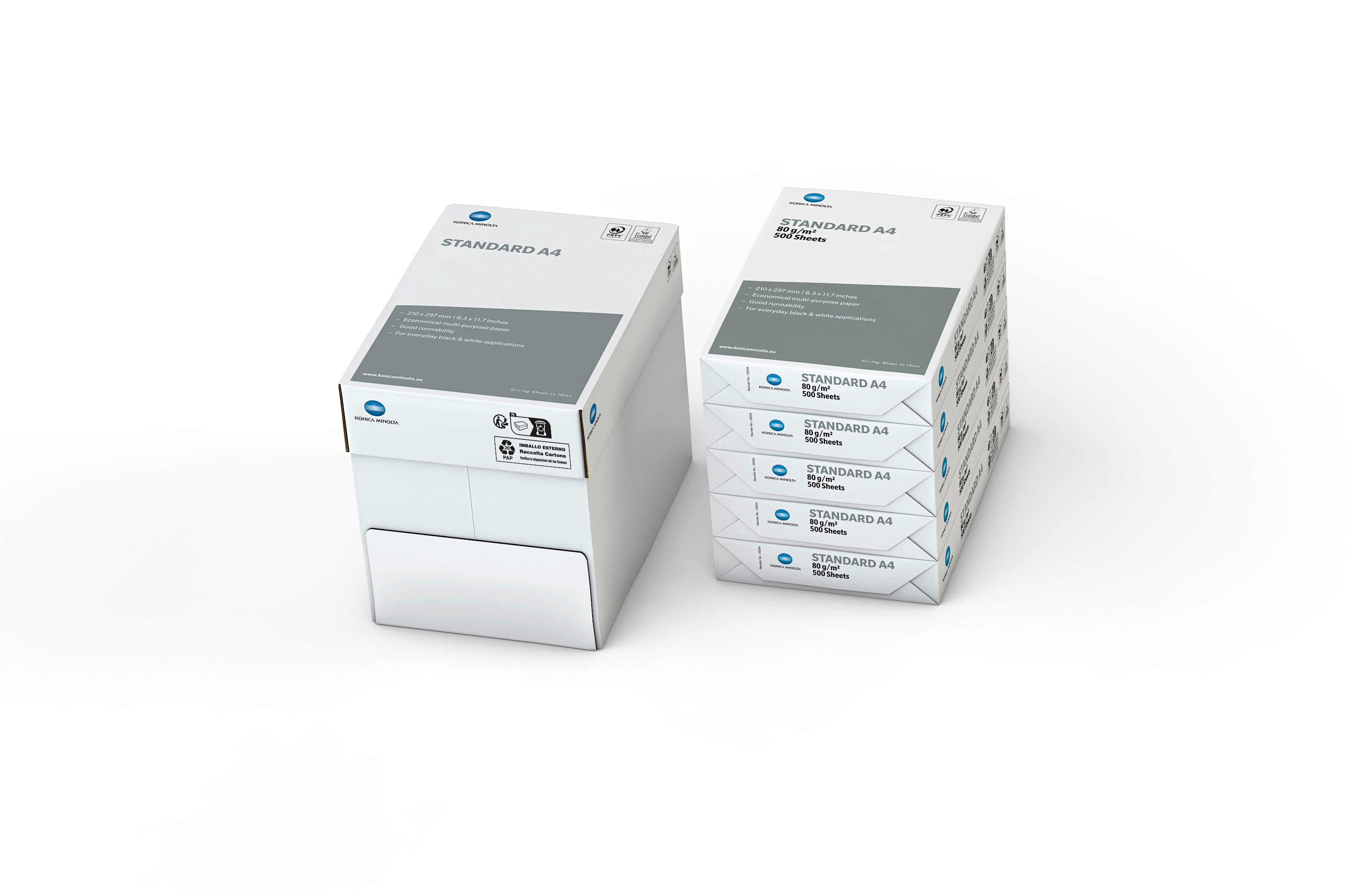 Standard A4 80g / 2.500 Blatt